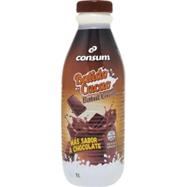 Batido de Cacao Botella - 1 l - Imagen del producto en Findit
