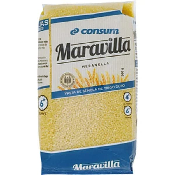 Pasta Maravilla Paquete - 0.5 kg - Imagen del producto en Findit