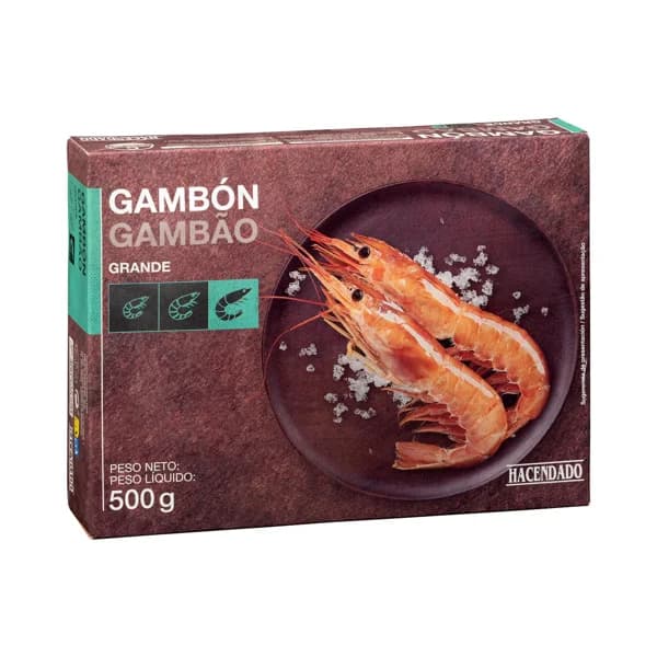 Gambón grande congelado - 0.5 kg - Imagen del producto en Findit