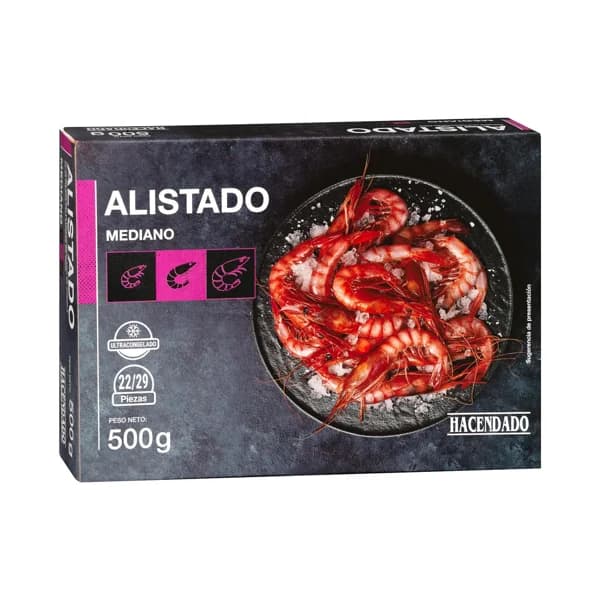 Alistado mediano Hacendado ultracongelado - 0.5 kg - Imagen del producto en Findit