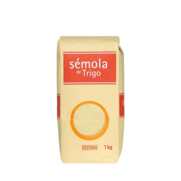 Sémola de trigo Hacendado - 1 kg - Imagen del producto en Findit