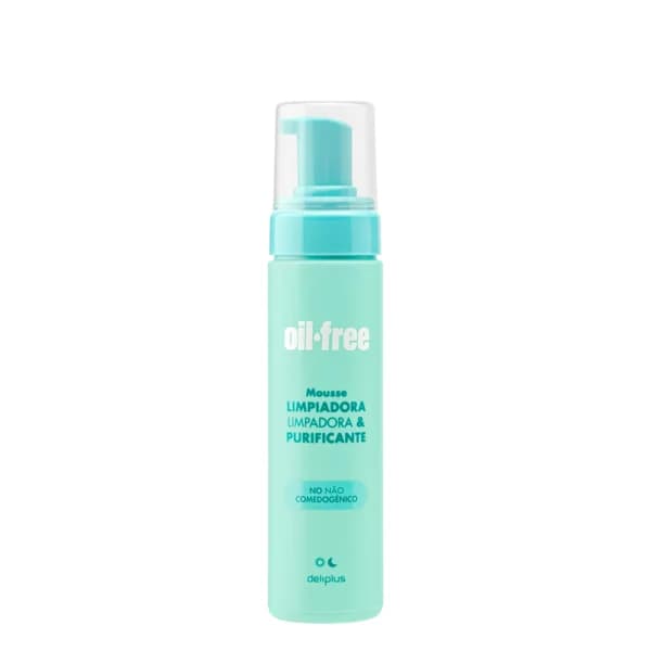 Mousse facial limpiadora purificante Deliplus Oil Free - 0.2 l - Imagen del producto en Findit