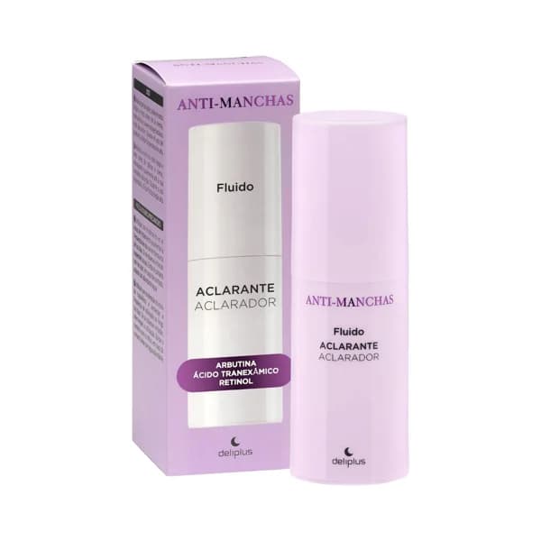Crema facial fluida noche Deliplus aclarante anti-manchas - 0.05 l - Imagen del producto en Findit