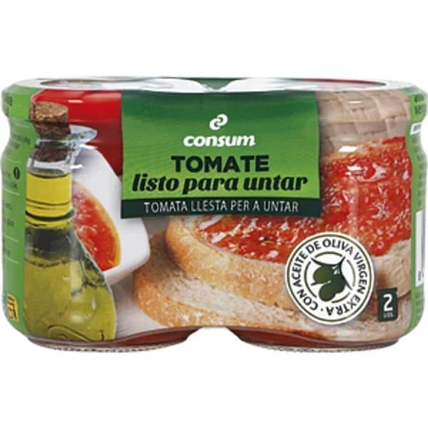 Tomate de untar Frasco Pack de 2 - 0.37 kg - Imagen del producto en Findit