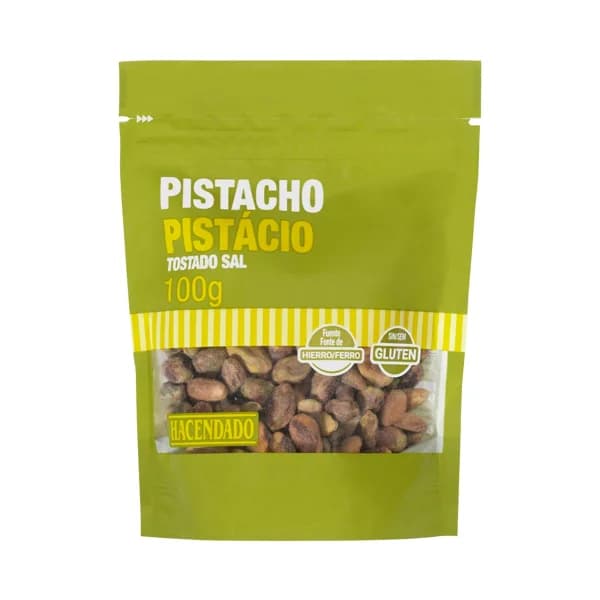 Pistacho tostado Hacendado pelado - 0.1 kg - Imagen del producto en Findit