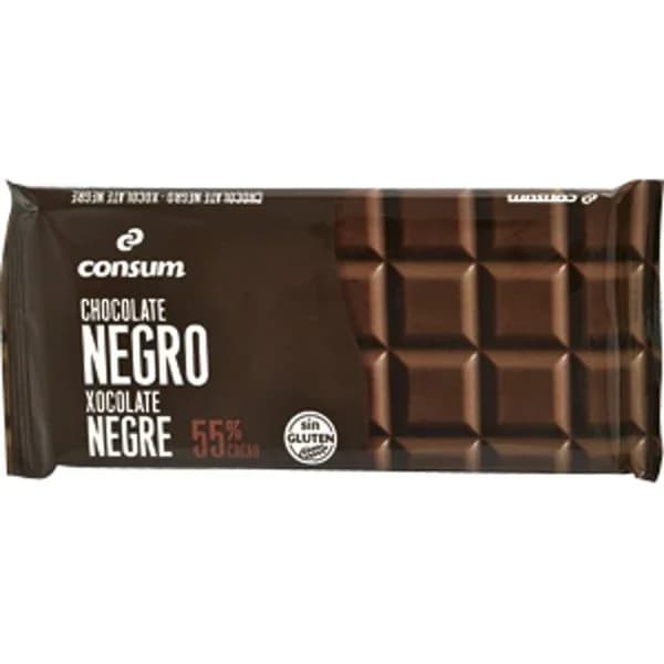 Chocolate Negro 55% - 0.15 kg - Imagen del producto en Findit