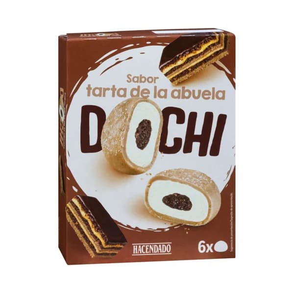 Helado Dochi tarta de la abuela Hacendado de vainilla y masa de galleta - 0.22 l - Imagen del producto en Findit