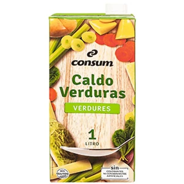 Caldo Verduras Brick - 1 l - Imagen del producto en Findit