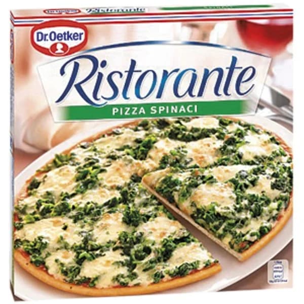 Pizza Spinaci Ristorante Congelada 390G - 0.39 kg - Imagen del producto en Findit