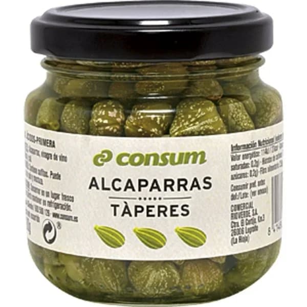 Alcaparras en Vinagre Tarro - 0.08 kg - Imagen del producto en Findit