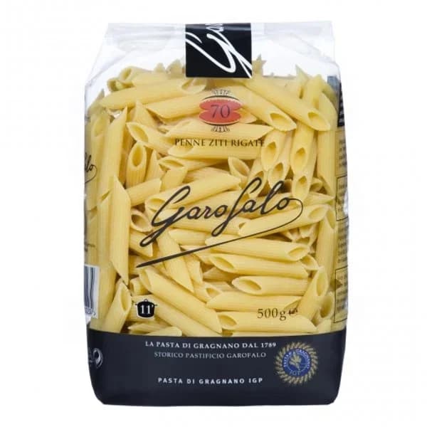 Pasta Penne Ziti Rigate - 0.5 kg - Imagen del producto en Findit