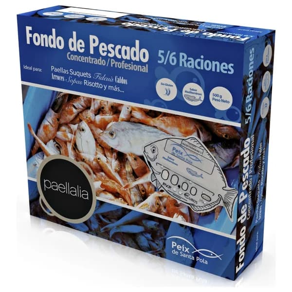 Caldo de Pescado Concentrado Congelado 2 x 250ML - 0.5 kg - Imagen del producto en Findit