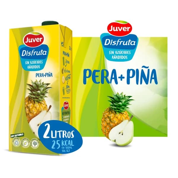 Néctar Disfruta Pera y Piña 1,5L - 1.5 l - Imagen del producto en Findit
