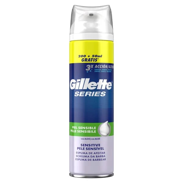 Espuma Afeitado Pieles Sensibles 250ML - 0.19 l - Imagen del producto en Findit