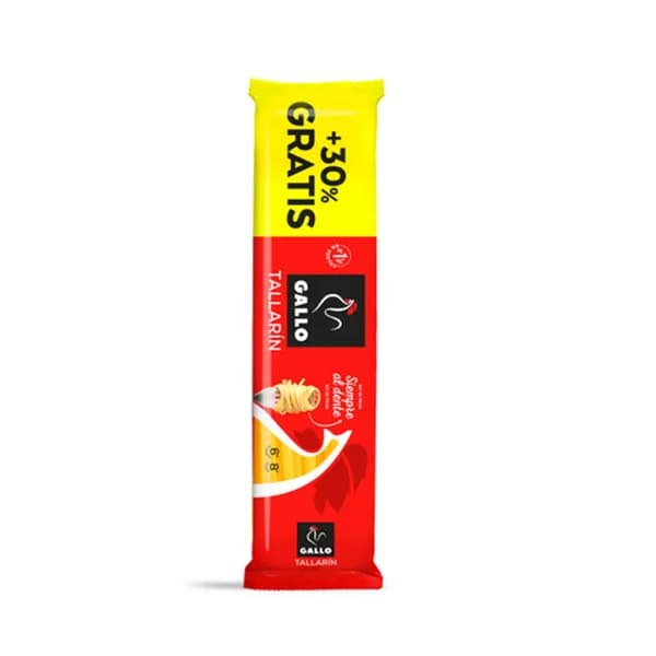 Pasta Tallarín 450G - 0.4 kg - Imagen del producto en Findit