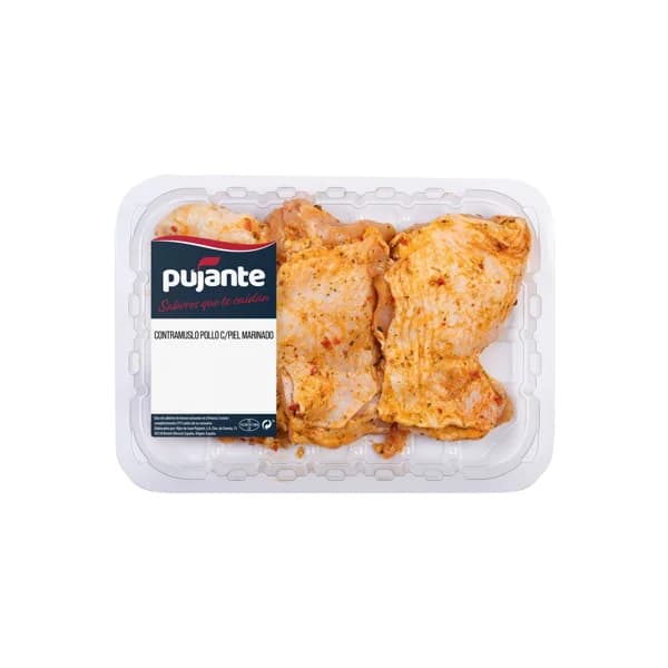 Contramuslo Deshuesado de Pollo Marinado Bandeja € - 1 kg - Imagen del producto en Findit