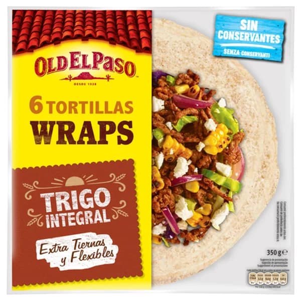 Tortilla de Trigo Integral 350G - 0.32 kg - Imagen del producto en Findit
