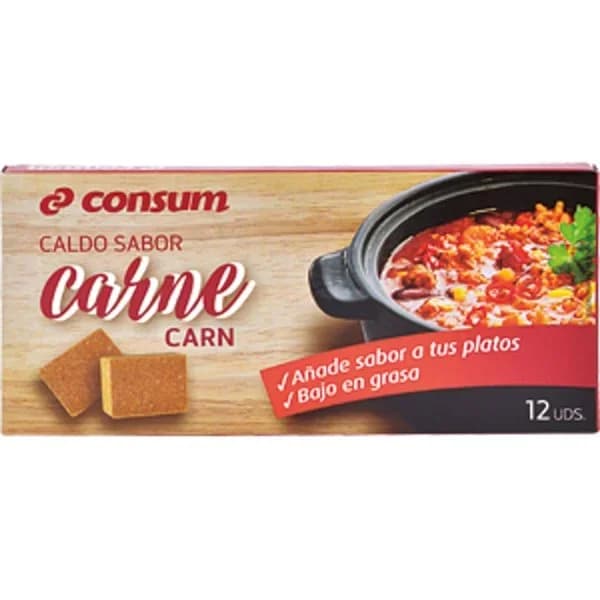 Caldo de Carne 12 Pastillas - 0.12 kg - Imagen del producto en Findit