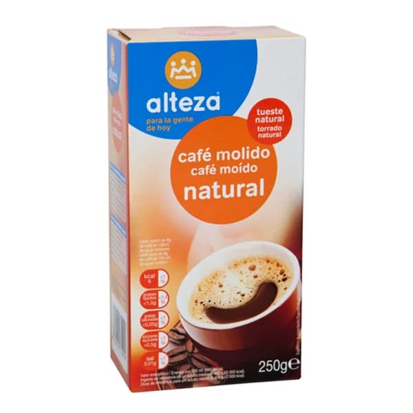 Café Molido Natural 250G - 0.25 kg - Imagen del producto en Findit