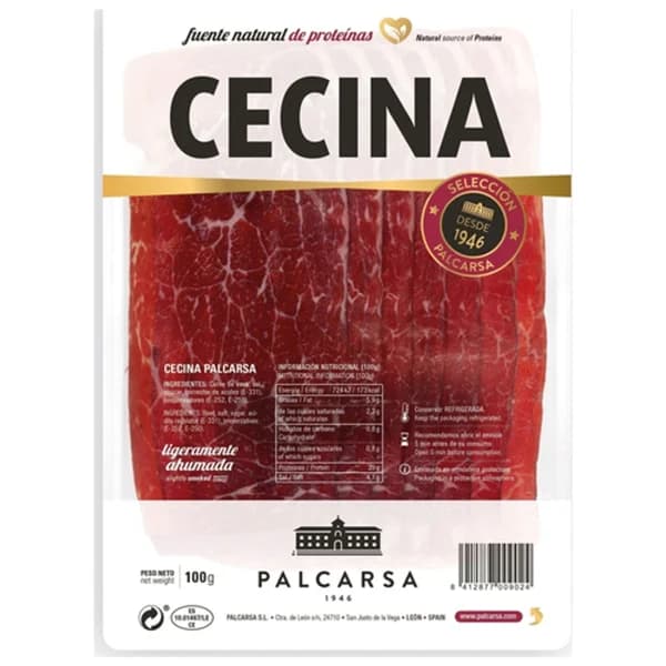 Cecina de León 100G - 0.08 kg - Imagen del producto en Findit