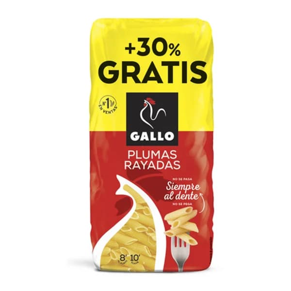Pasta Pluma Rayada 450G - 0.4 kg - Imagen del producto en Findit