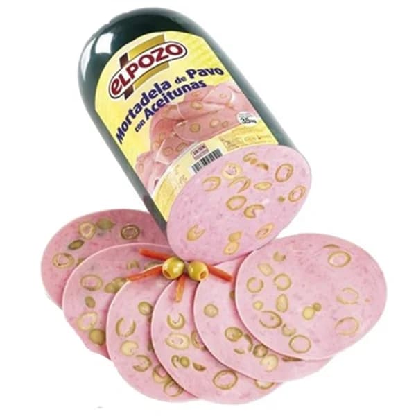 Mortadela de Pavo con Aceitunas €/KG - 1 kg - Imagen del producto en Findit