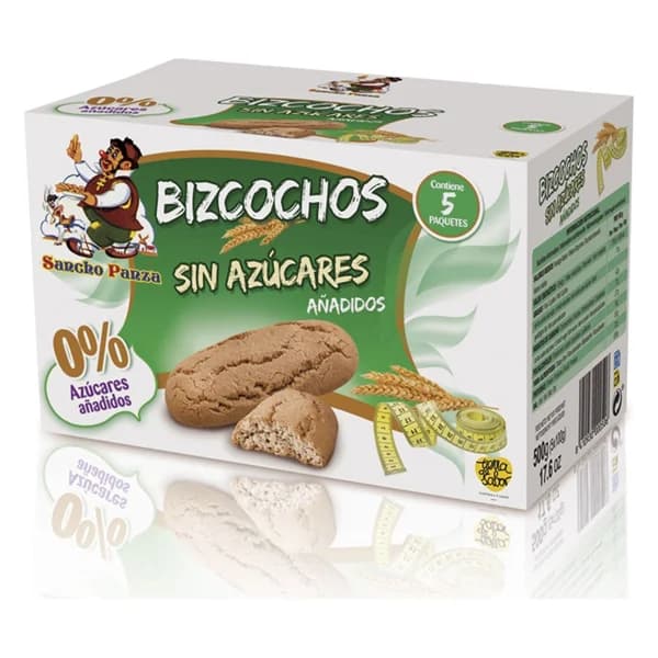 Bizcocho Seco sin Azúcar 500G - 0.5 kg - Imagen del producto en Findit