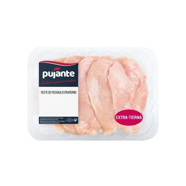 Filete de Pechuga de Pollo Extratierno Bandeja €/K - 1 kg - Imagen del producto en Findit
