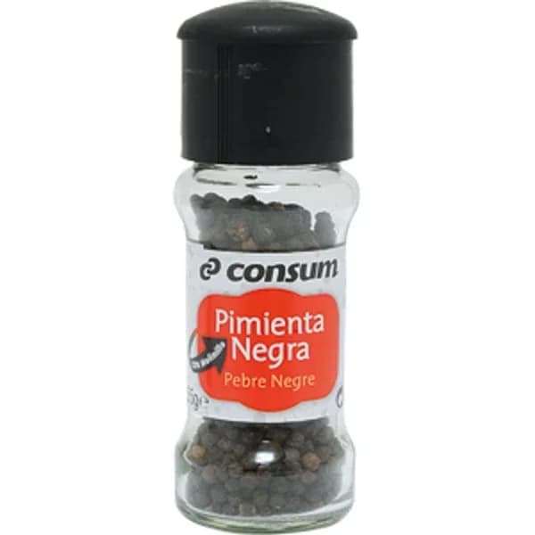 Molinillo Pimienta Negra Tarro - 1 ud - Imagen del producto en Findit