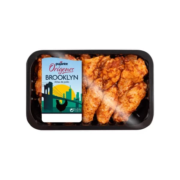 Alitas de Pollo Brooklyn Bandeja €/KG - 1 kg - Imagen del producto en Findit