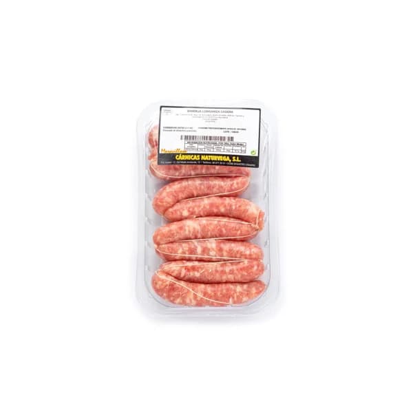 Longaniza Casera Bandeja €/KG - 1 kg - Imagen del producto en Findit