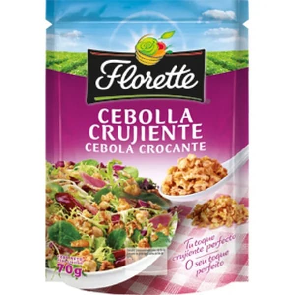 Cebolla crujiente FLORETTE, bolsa 70 g - 0.07 kg - Imagen del producto en Findit