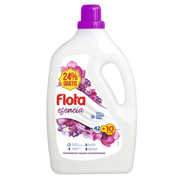 Detergente Líquido Esencia 42Lv - 1 ud - Imagen del producto en Findit