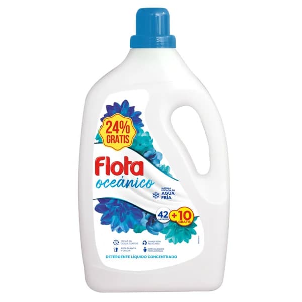 Detergente Líquido Oceánico 42Lv - 1 ud - Imagen del producto en Findit