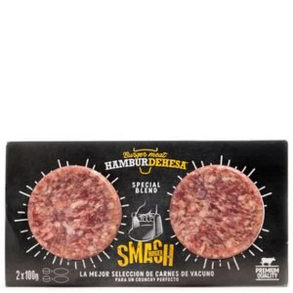 Smash burger 2x100 g - 0.2 kg - Imagen del producto en Findit