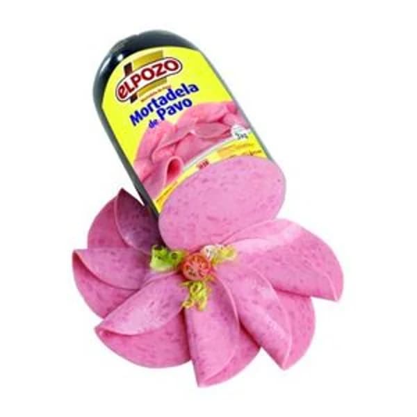 Mortadela de pavo El Pozo al corte - 1 kg - Imagen del producto en Findit