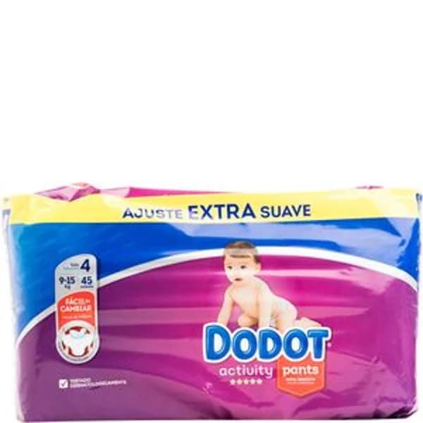 Pañales talla 4 (9-15kg) 43 unidades - 42.84 ud - Imagen del producto en Findit