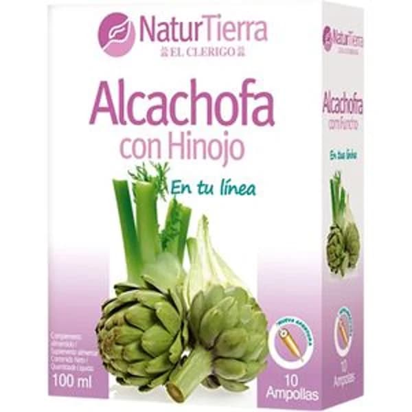 Alcachofa con hinojo 10 ampollas - 0.1 kg - Imagen del producto en Findit
