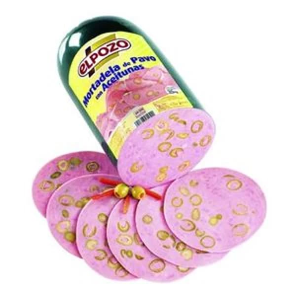 Mortadela de pavo con aceitunas al corte - 1 kg - Imagen del producto en Findit