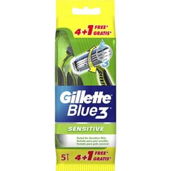 Maquinilla blue3 sensitive 4 unidades - 3.99 ud - Imagen del producto en Findit