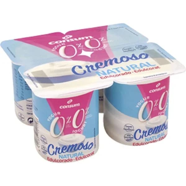 Yogur Cremoso 00% Natural Edulcorado - 0.5 kg - Imagen del producto en Findit