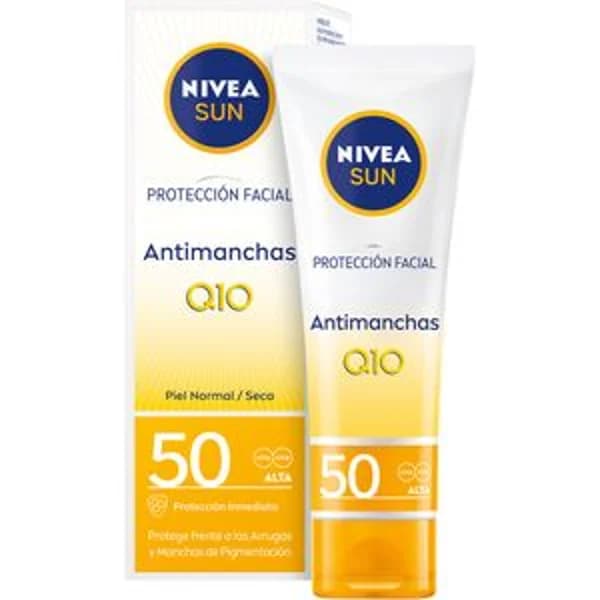Crema solar facial antiedad manchas FP 50 - 0.04 l - Imagen del producto en Findit