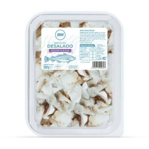 Bacalao desalado desmigado 225 g - 0.2 kg - Imagen del producto en Findit