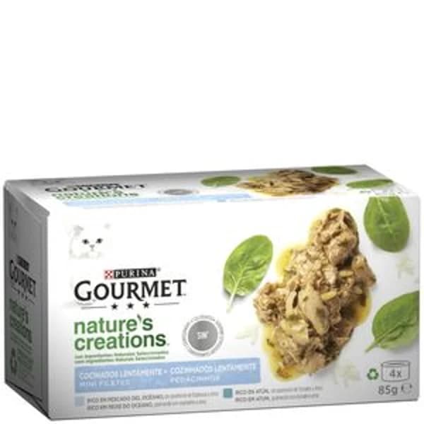 Comida para gatos con pescado y atún 4x85 g - 0.34 kg - Imagen del producto en Findit