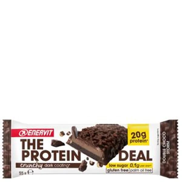 Barrita de proteínas chocolate negro 55 g - 0.06 kg - Imagen del producto en Findit