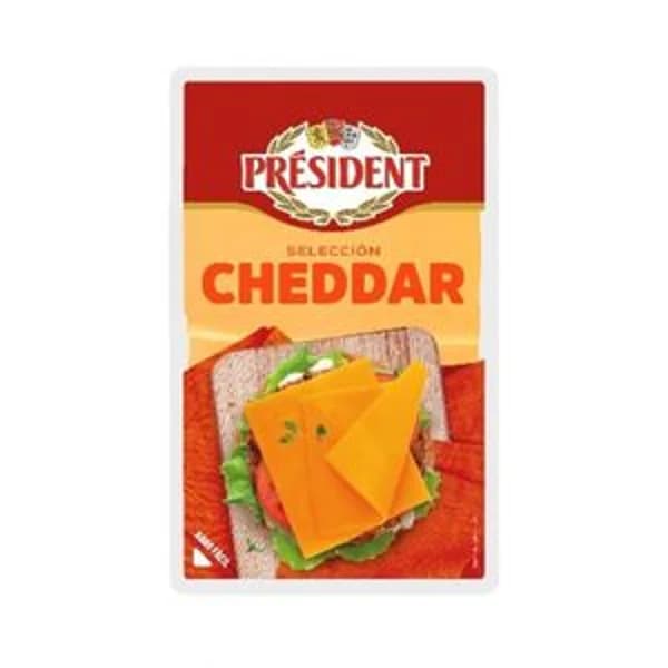 Queso cheddar lonchas 100 g - 0.1 kg - Imagen del producto en Findit