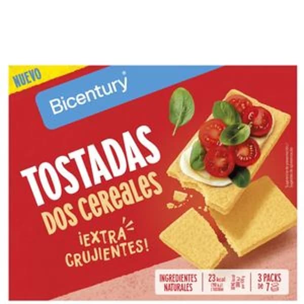 Tortita dos cereales 125g - 0.12 kg - Imagen del producto en Findit