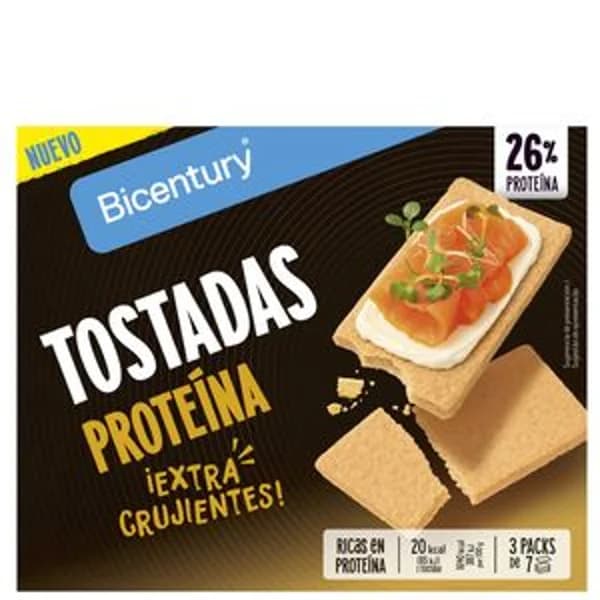 Tostada proteina 110g - 0.11 kg - Imagen del producto en Findit