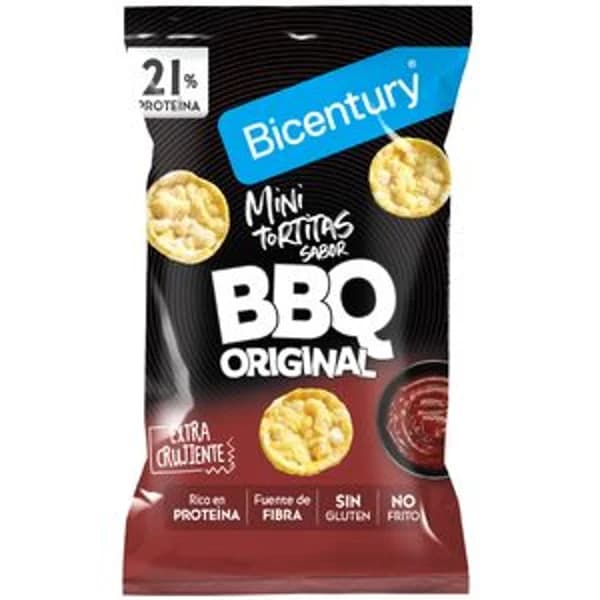 Tortita mini proteina barbacoa 60g - 0.06 kg - Imagen del producto en Findit