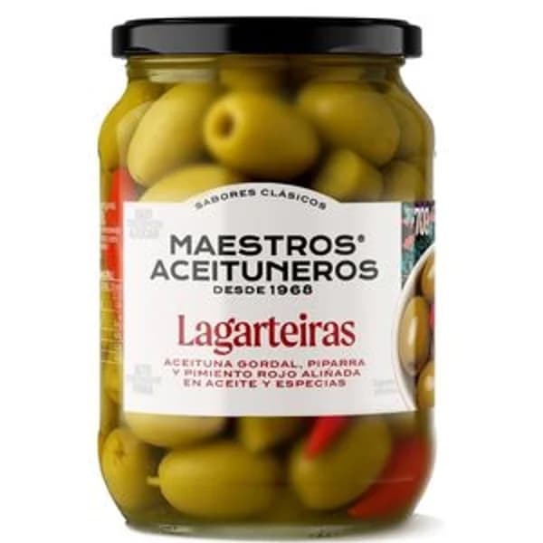 Aceitunas lagarteiras frasco 670g - 0.29 kg - Imagen del producto en Findit